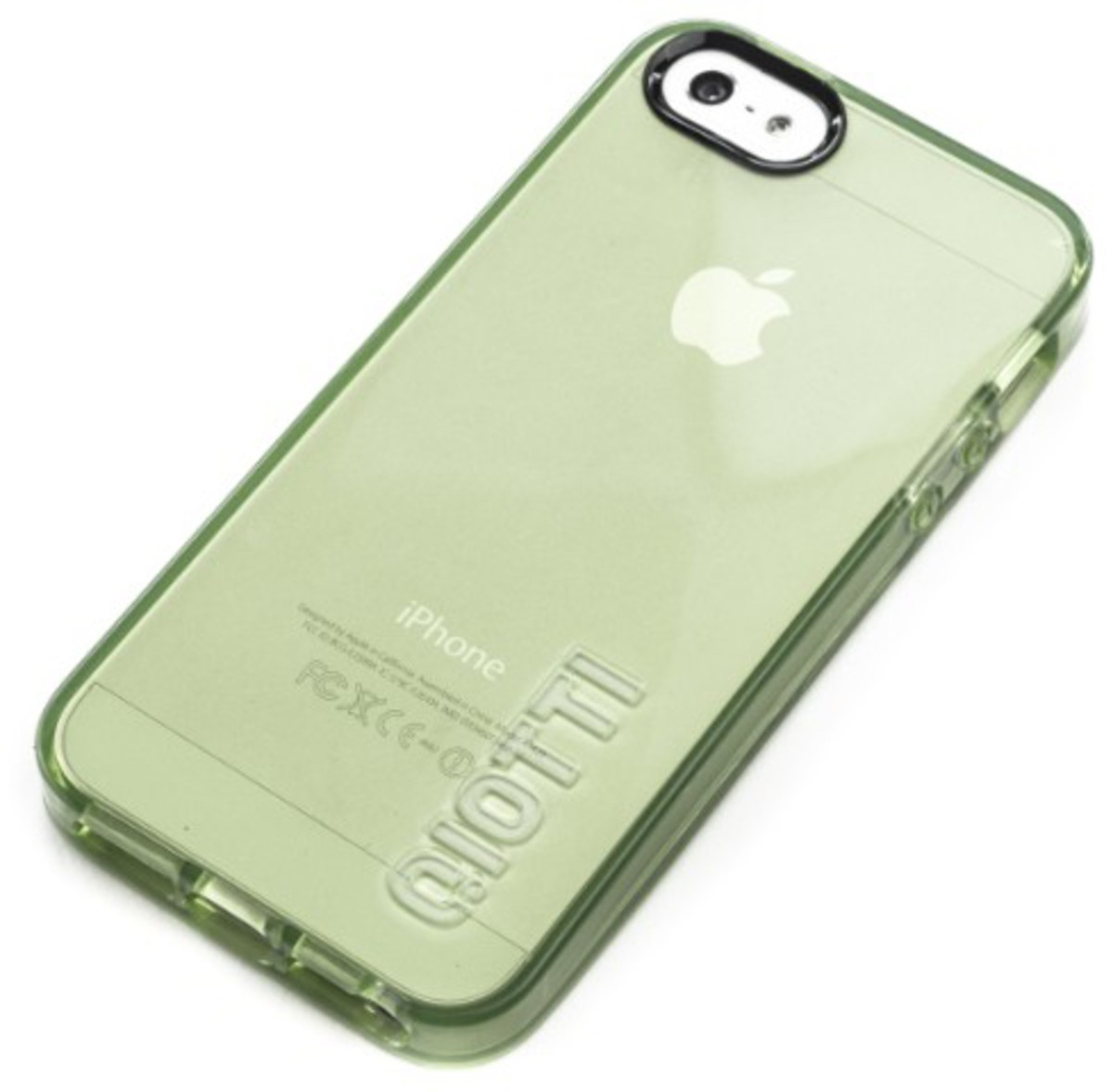 iPhone grün, 5, QIOTTI 5/5S Apple iPhone Backcover, 5s, für Sil iPhone Apple, Grün Cover