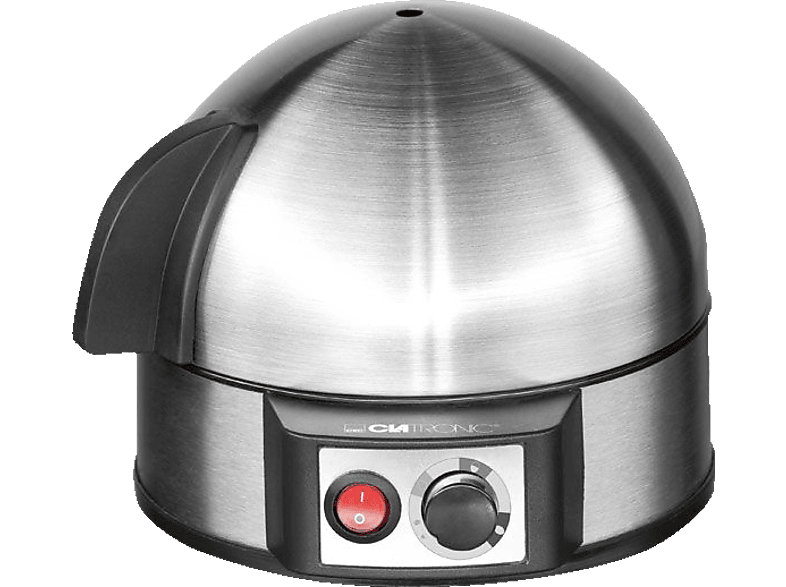 Clatronic EK 3321 Edelstahl Eierkocher (Anzahl Eier: 7, 400 Watt)