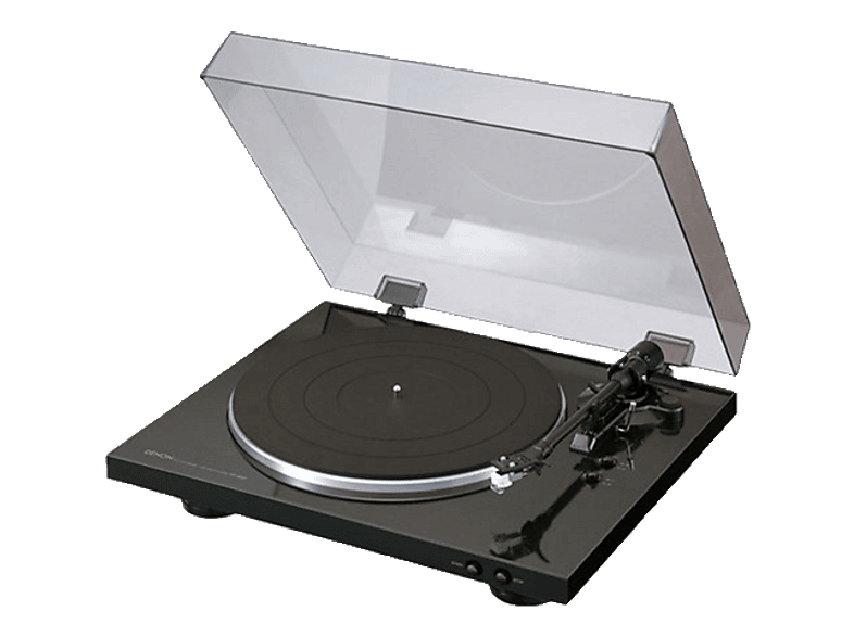 Denon Plattenspieler DP-300F, schwarz; Vollautomatischer Plattenspieler — Foto 3 von 4