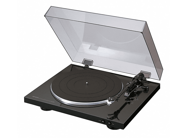 Denon Plattenspieler DP-300F, schwarz; Vollautomatischer Plattenspieler — Foto 4 von 4