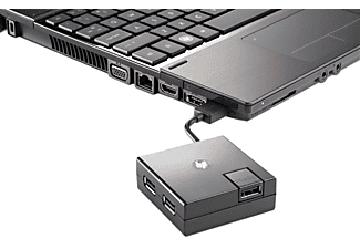 HP BM868AA LAN AND USB TRAVEL HUB