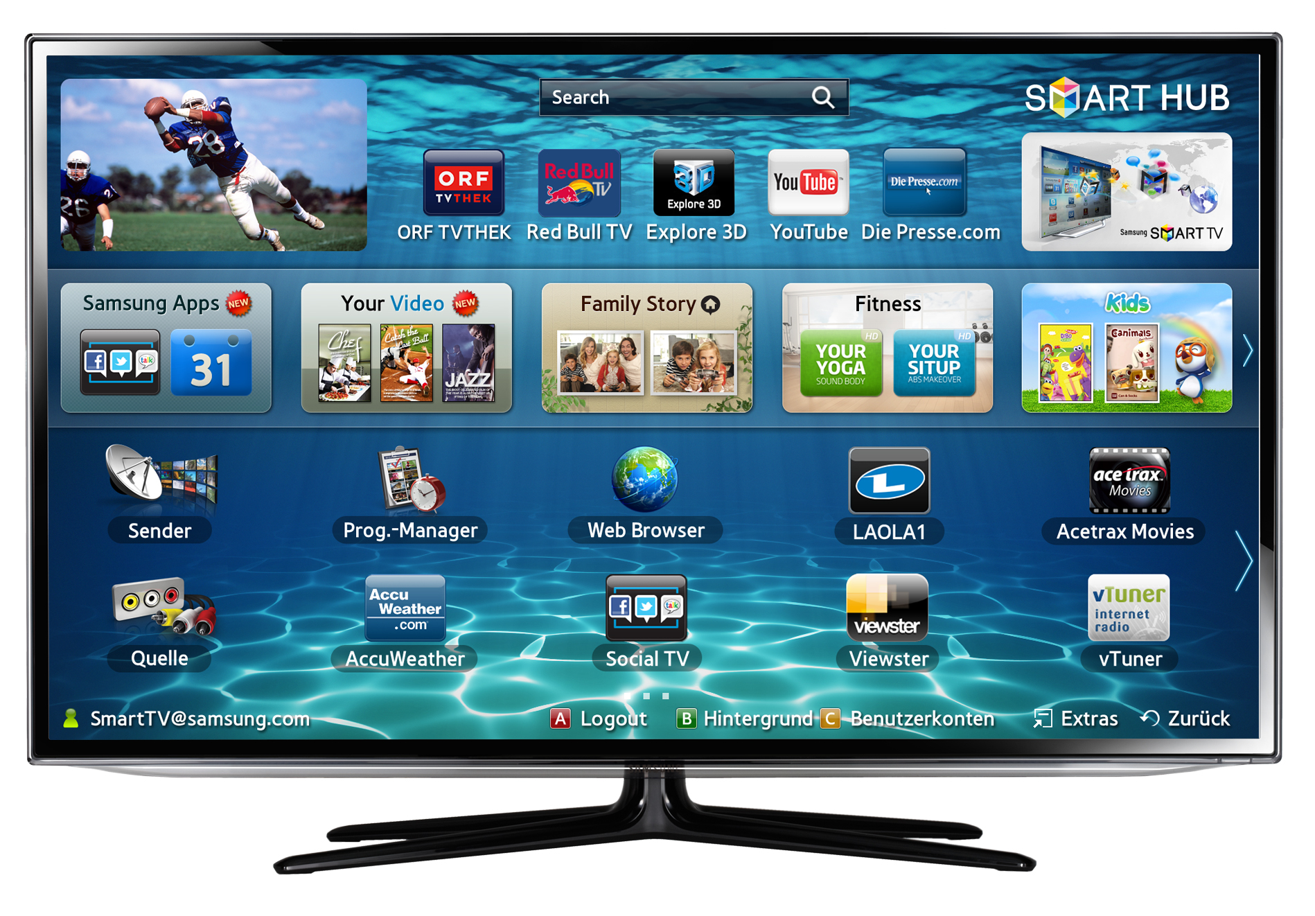SAMSUNG UE50ES6300
