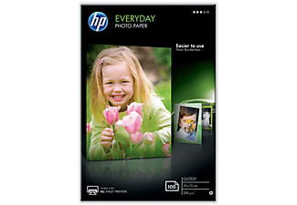 HP Fotopapier glänzend 100 Blatt/10x15 cm