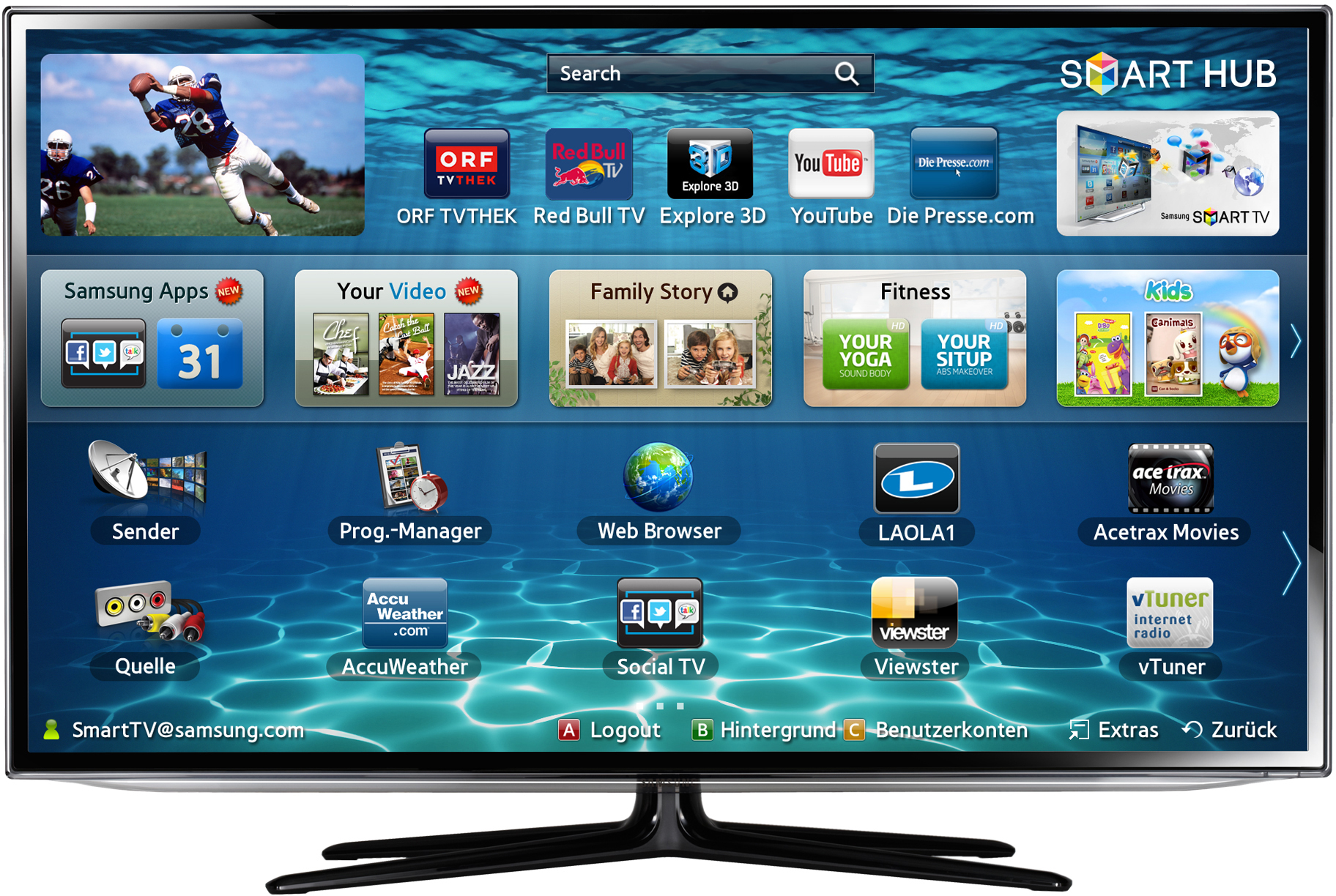 SAMSUNG UE50ES6300