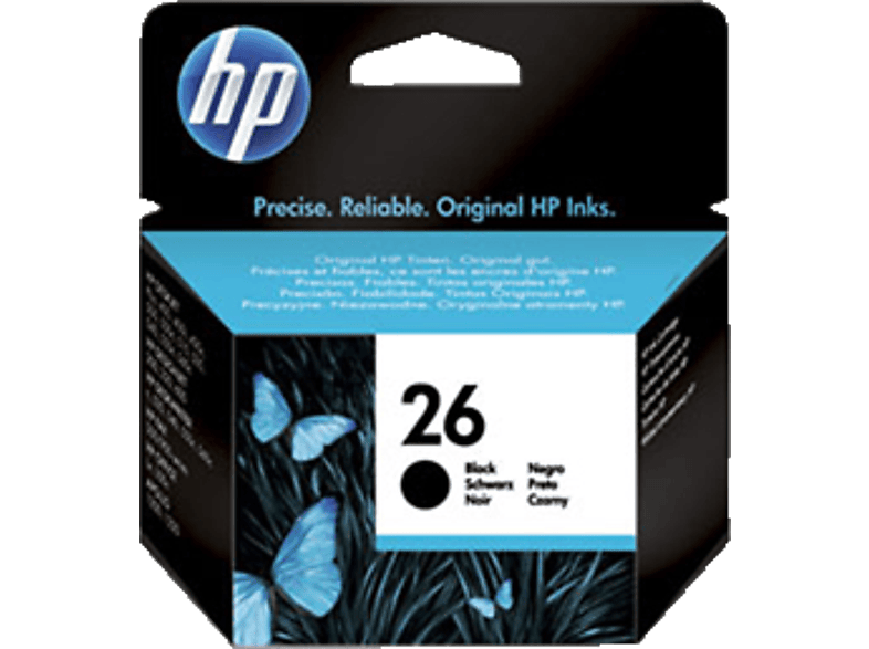 HP 26 Black 51626AE | MediaMarkt