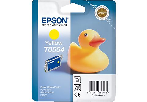 EPSON Tintenpatrone T0554 gelb