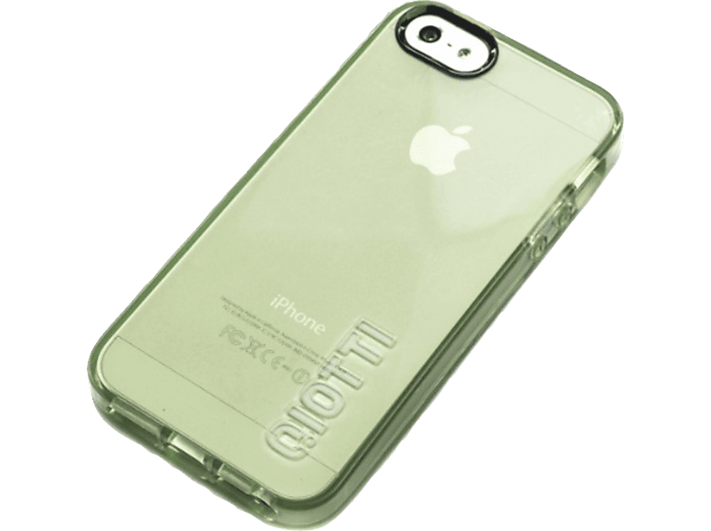 iPhone grün, 5, QIOTTI 5/5S Apple iPhone Backcover, 5s, für Sil iPhone Apple, Grün Cover