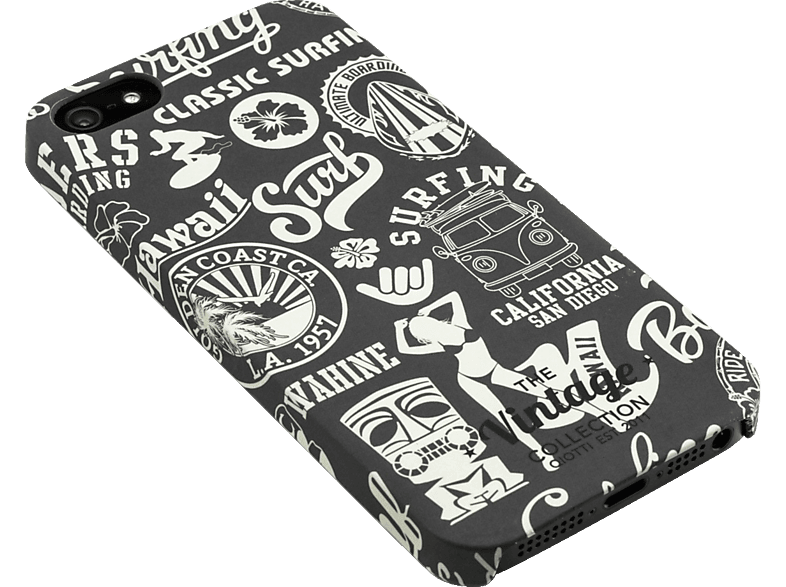 QIOTTI Curves Vintage für Apple iPhone 5/5S Beach, Apple, iPhone 5, iPhone 5s, Print