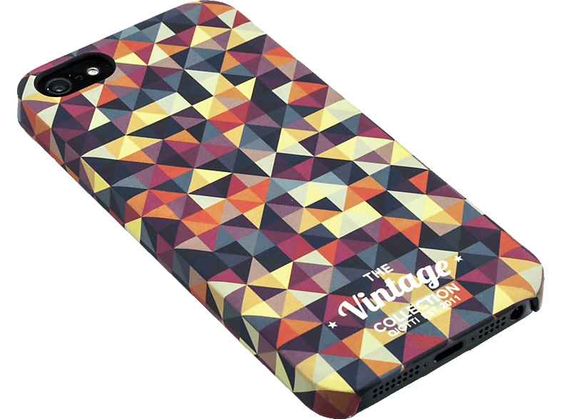 Print iPhone Vintage, Curves Q1002281 iPhone QIOTTI Apple, 5, 5s,