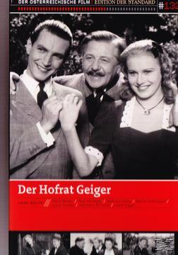 Schwarz-Weiß-Filmplakat mit drei Personen in Anzügen. Unten befindet sich ein rotes Banner.