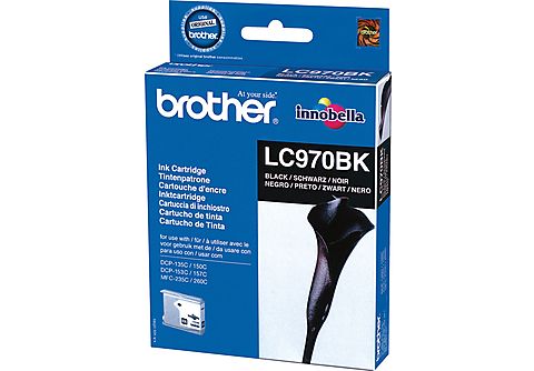 BROTHER Tintenpatrone LC970BK Black