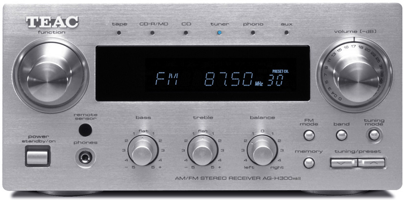 TEAC A-H 300 MK 3 SILBER