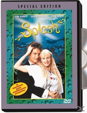 DVD-Cover mit Tom Hanks und Daryl Hannah. Titel: 'Splash'.