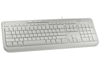 MICROSOFT Wired Keyboard 600 weiß