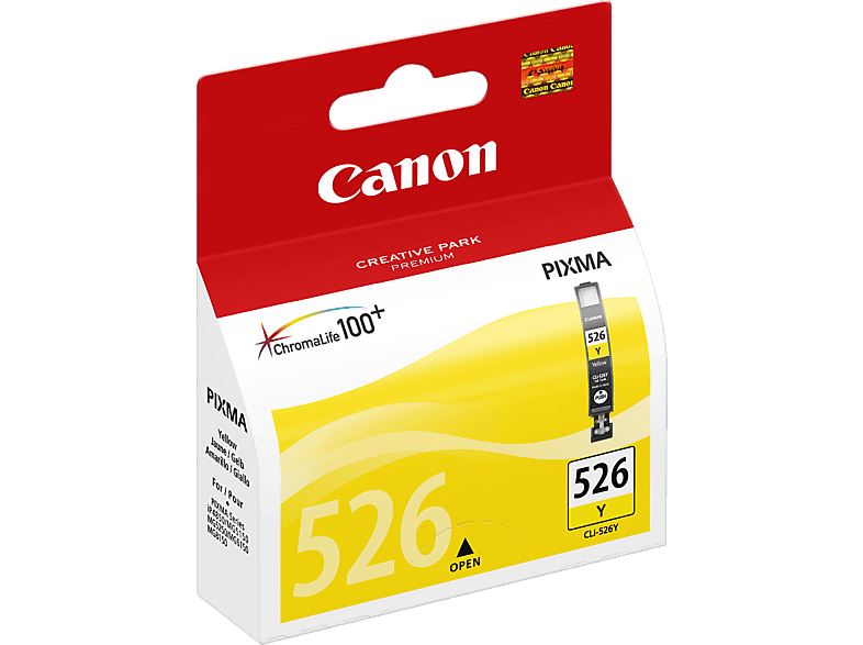 CANON CLI-526 Y yellow; Original-Kartusche