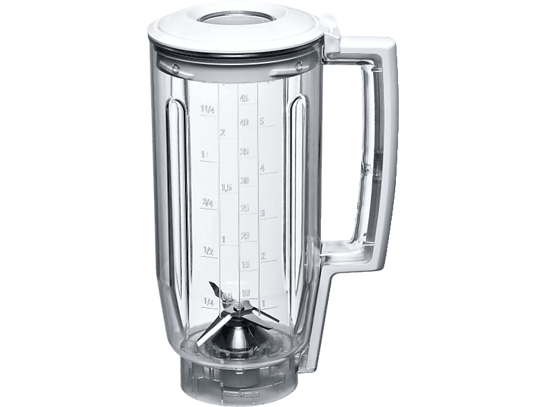 Bosch Haushalt MUZ5MX1 Mixer-Aufsatz Transparent, Weiß