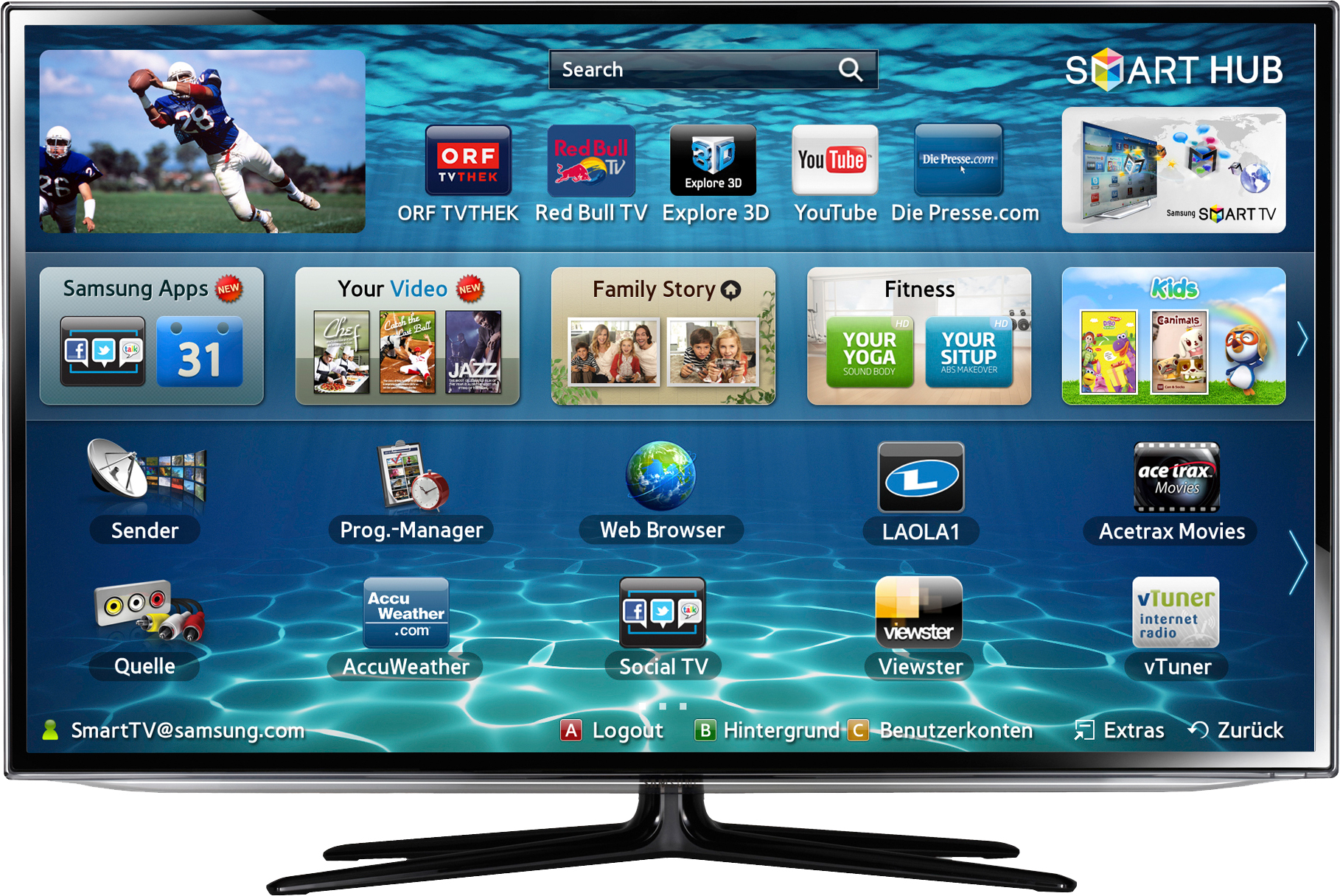 SAMSUNG UE40ES6100