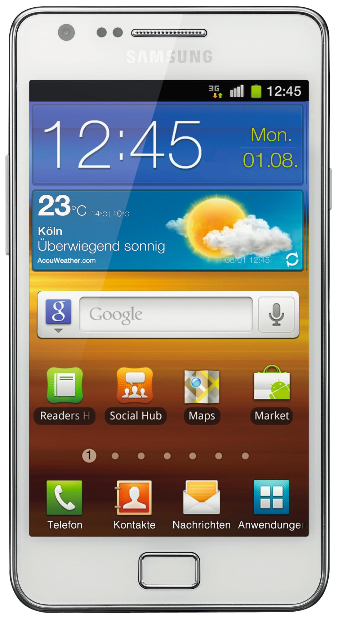 SAMSUNG Galaxy S2 GT-I 9100 16 GB Ceramic-white