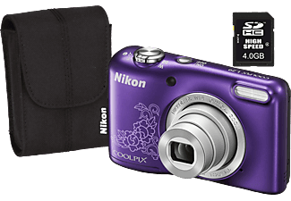 NIKON COOLPIX L 29 Digitale Kompaktkamera Violett, , 5x opt. Zoom, TFT-LCD-Monitor