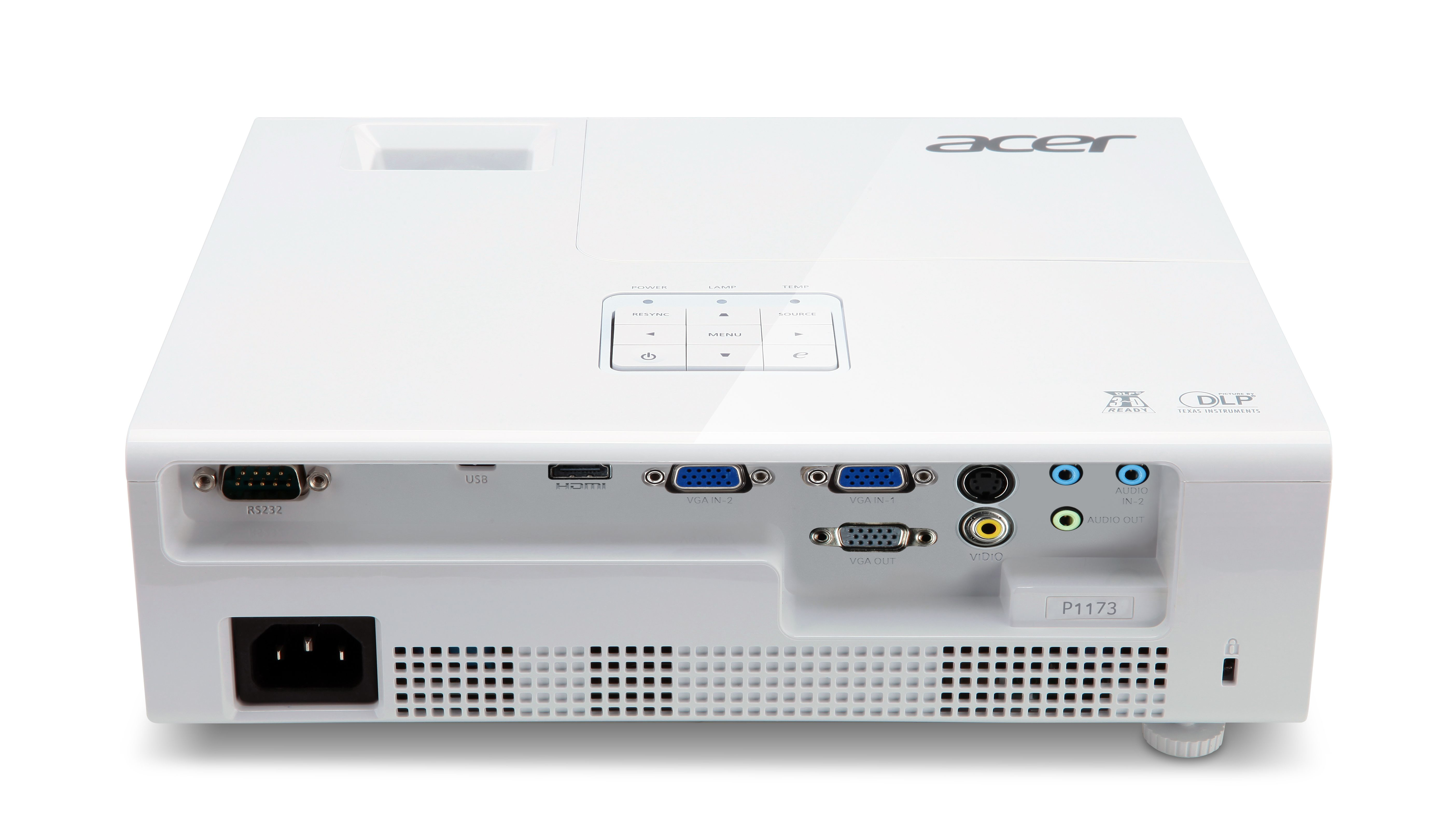 ACER P1173 Beamer(SVGA, 3D, 3000 ANSI-Lumen)