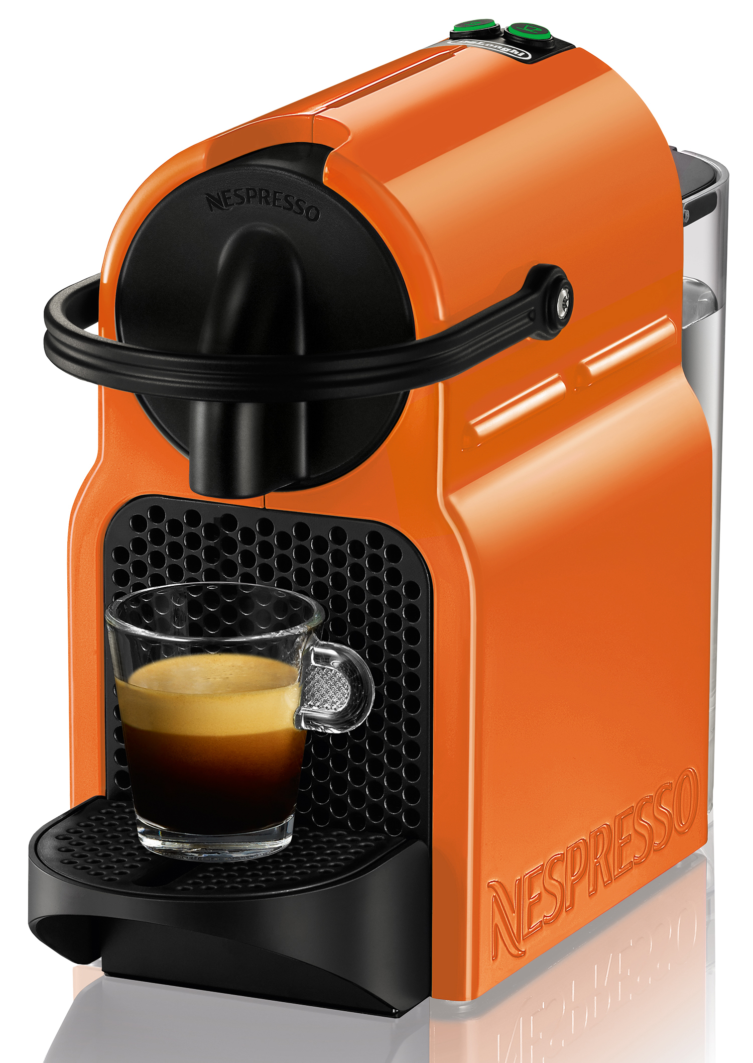 DE LONGHI Nespresso Kaffeemaschine Inissia EN 80 O Summer Sun Orange Nespresso-Kaffeemaschine Orange