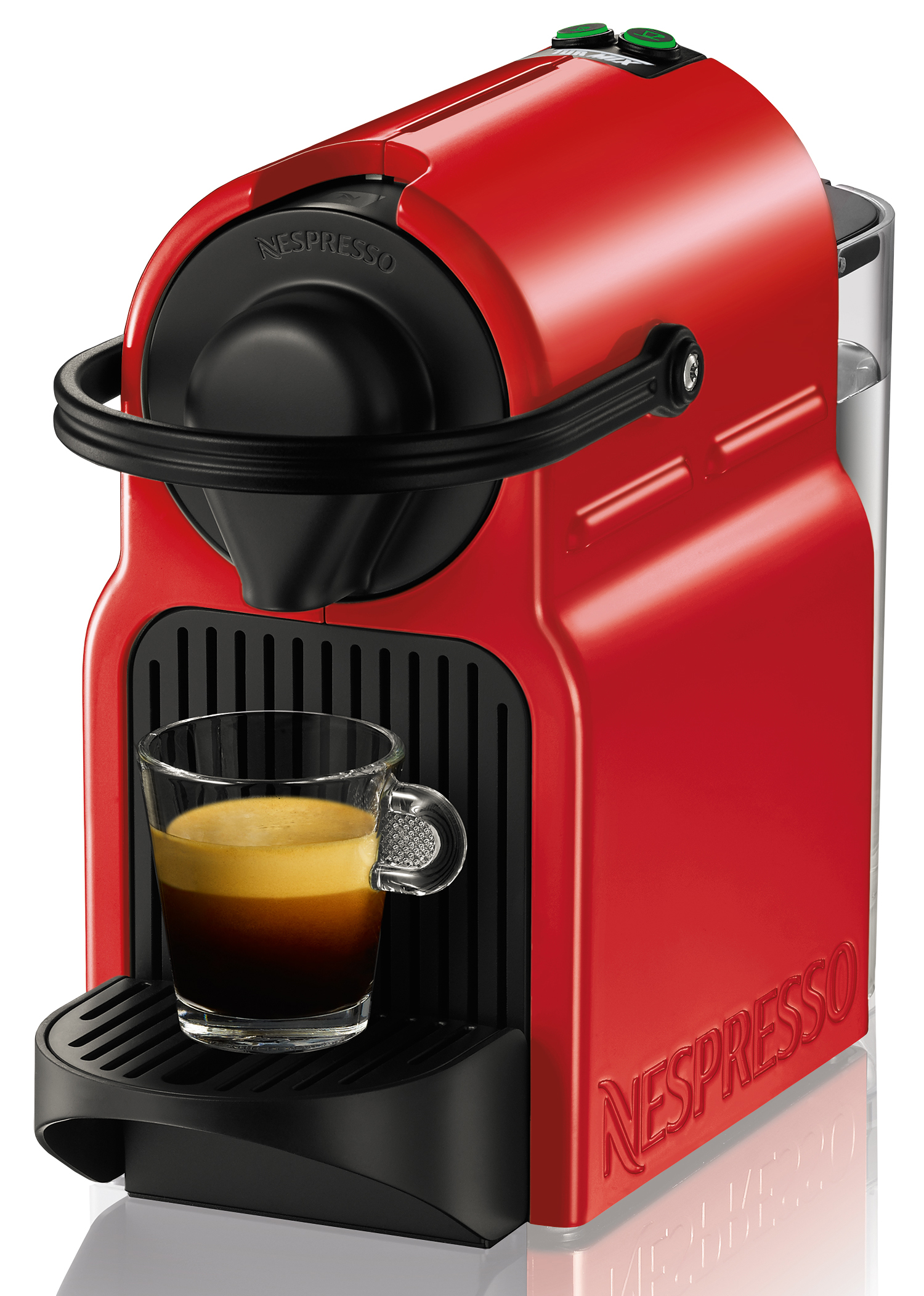 TURMIX Nespresso Kaffeemaschine Inissia TX 155 Ruby Red Nespresso-Kaffeemaschine Rot