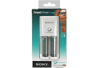 SONY BCG34HS2E Compact 2500 mAh Pil Şarj Cihazı