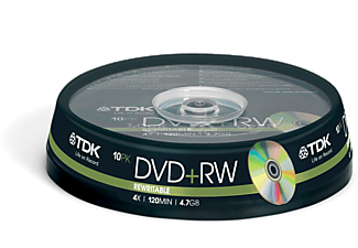 TDK DVD+RW 4,7GB Tekli Boş Medya