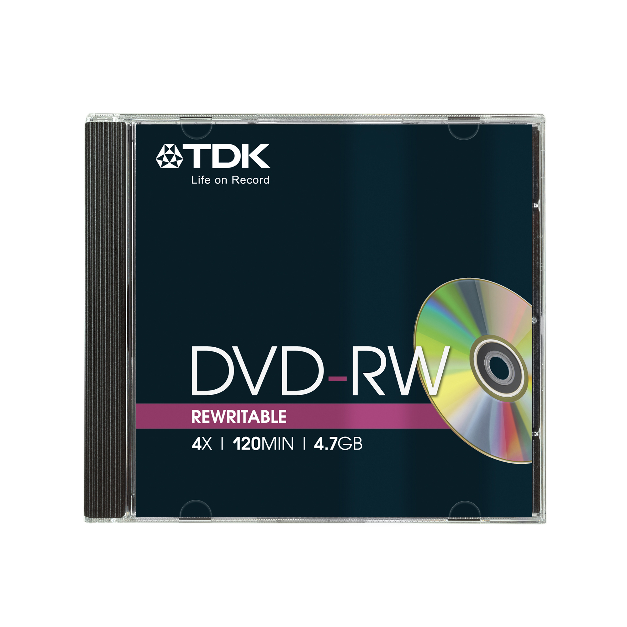 TDK DVD+RW 4,7GB Tekli Boş Medya