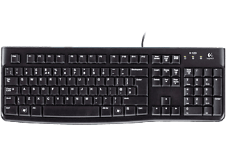 LOGITECH K120 USB Kablolu Türkçe Q Klavye - Siyah