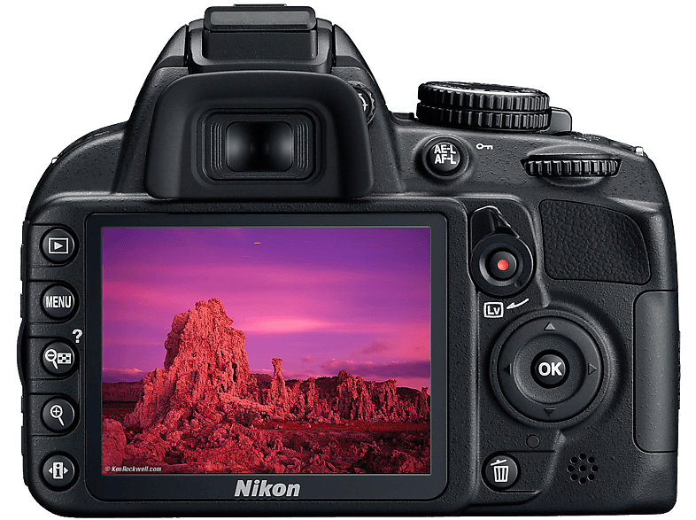 NIKON D3100 + 18-55 mm + 55-200 mm DX Lens Kit Dijital SLR
