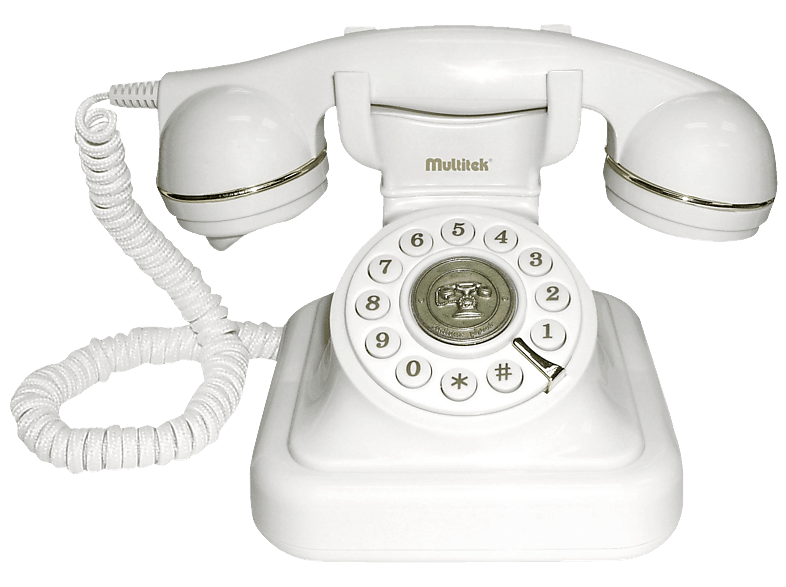 MULTITEK Classic Siyah Kablolu Telefon Nostaljik Görünümlü Fiyat