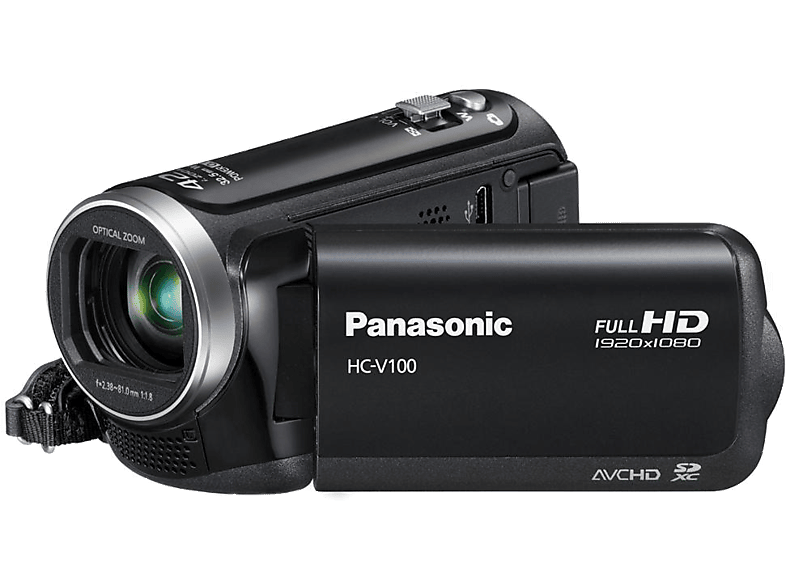 PANASONIC HC-V100 Full HD 34x Optik Zoom Video Kamera Fiyat