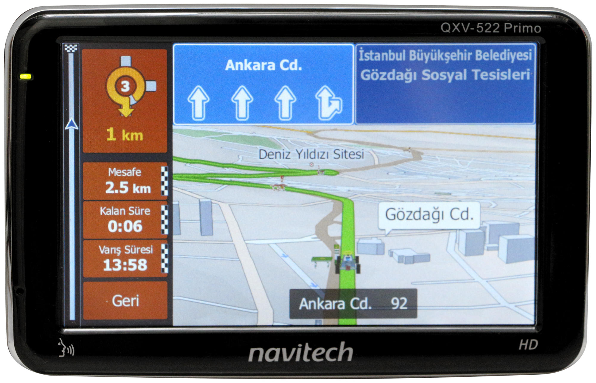 NAVITECH QXV 522 Primo Navigasyon Cihazı Fiyat & Özellik | MediaMarkt