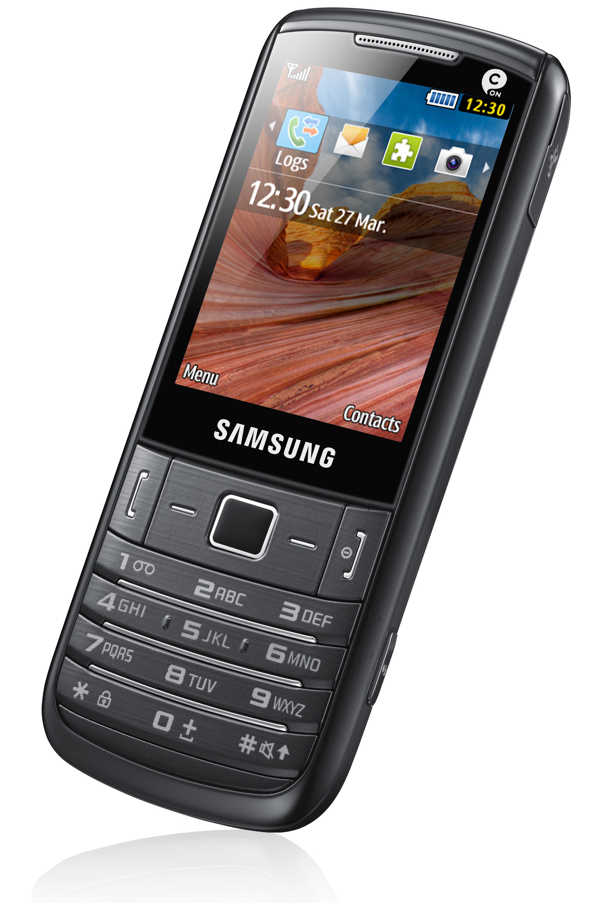 SAMSUNG C3780 Siyah Cep Telefonu