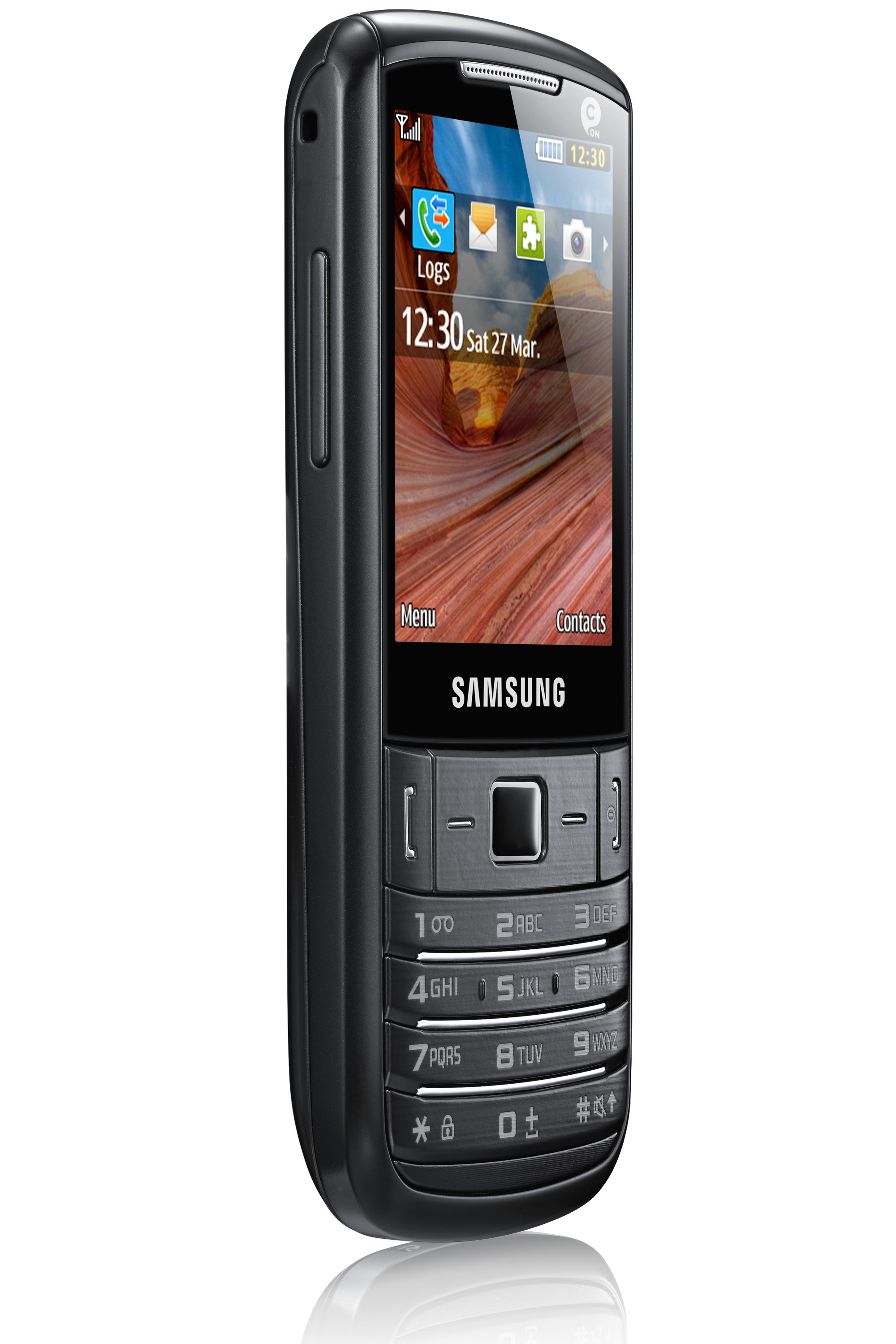 SAMSUNG C3780 Siyah Cep Telefonu