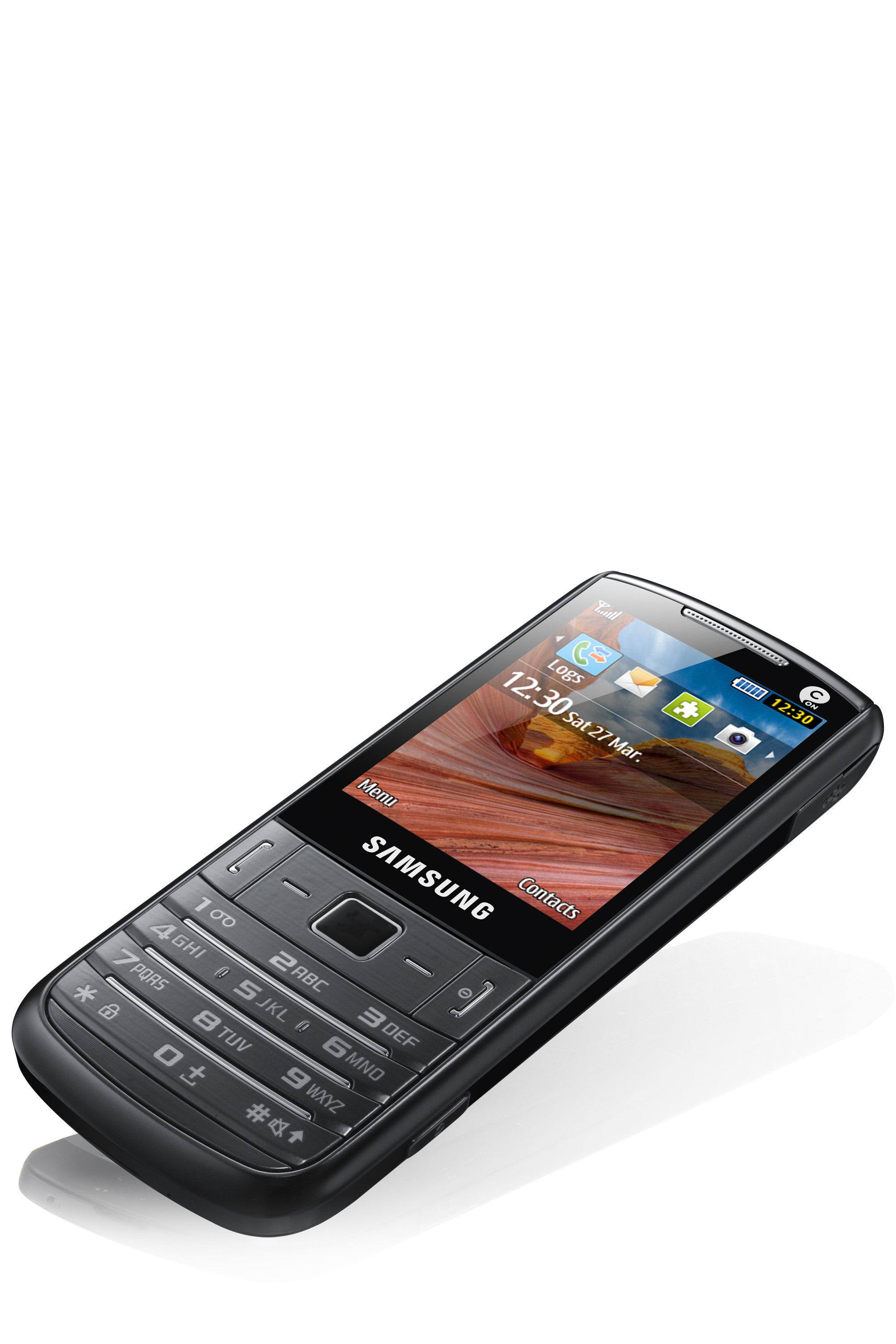 SAMSUNG C3780 Siyah Cep Telefonu