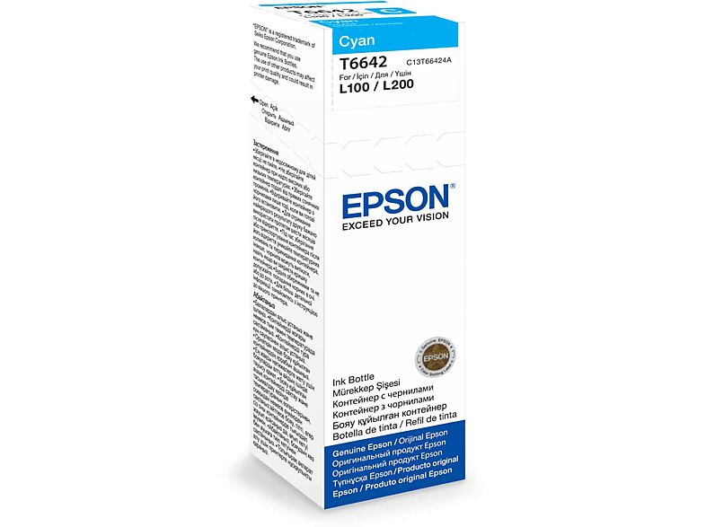 EPSON T66424 Mavi Kartuş