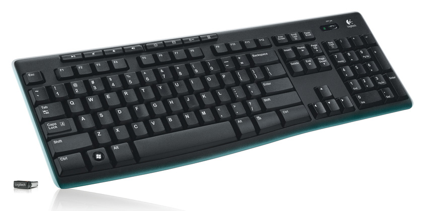 LOGITECH K270 Tam Boyutlu Kablosuz Türkçe Q Klavye - Siyah