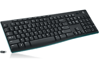 LOGITECH K270 Tam Boyutlu Kablosuz Türkçe Q Klavye - Siyah