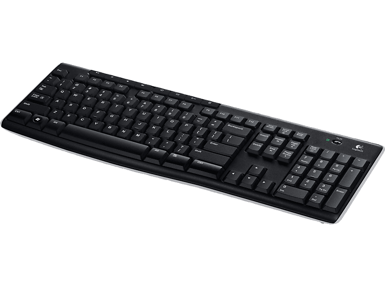 LOGITECH K270 Tam Boyutlu Kablosuz Türkçe Q Klavye - Siyah_2