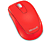 MICROSOFT Wireless Mobile 1000 Kırmızı Mouse (2CF-00039)