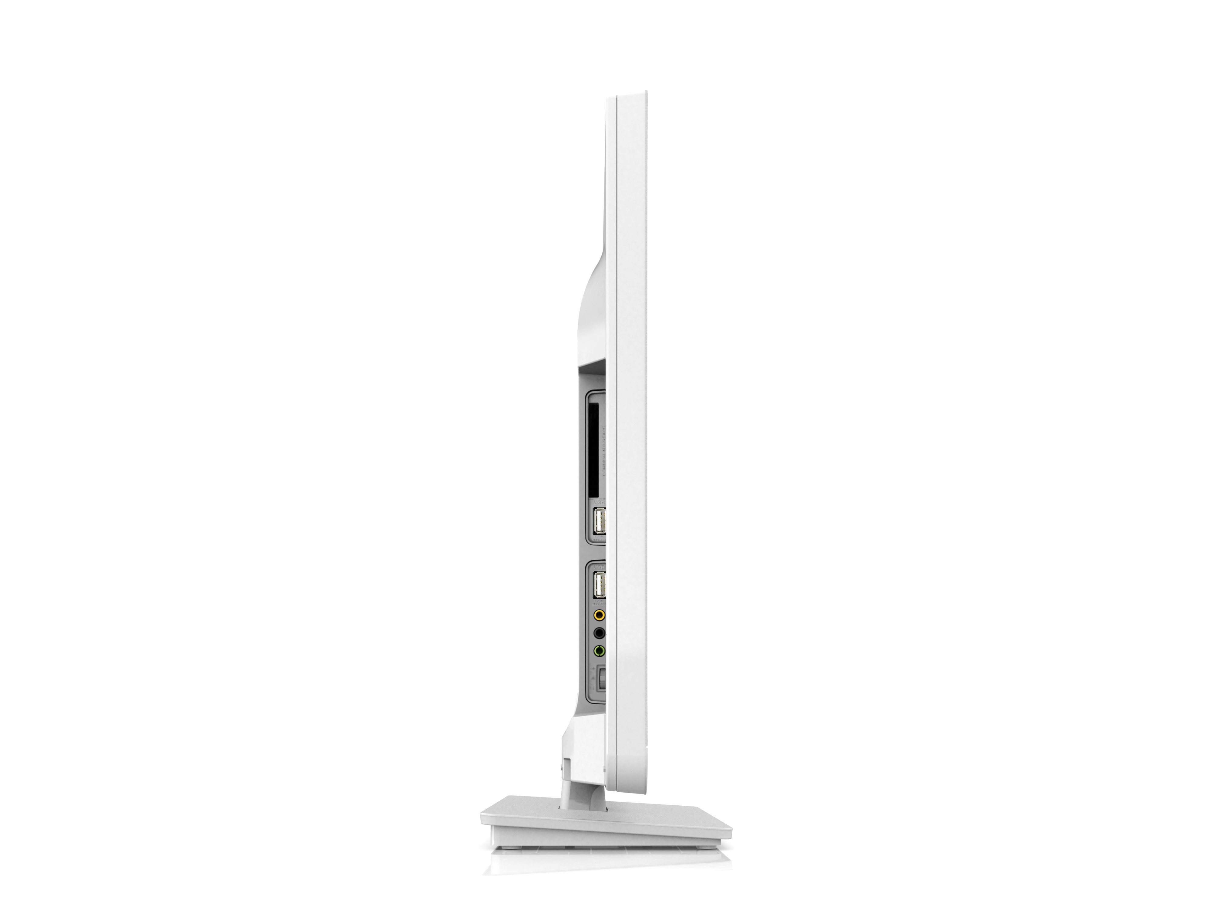 TOSHIBA 22L1333G 22 inç 55 cm Ekran LED TV HDMI 2 USB Beyaz Fiyat