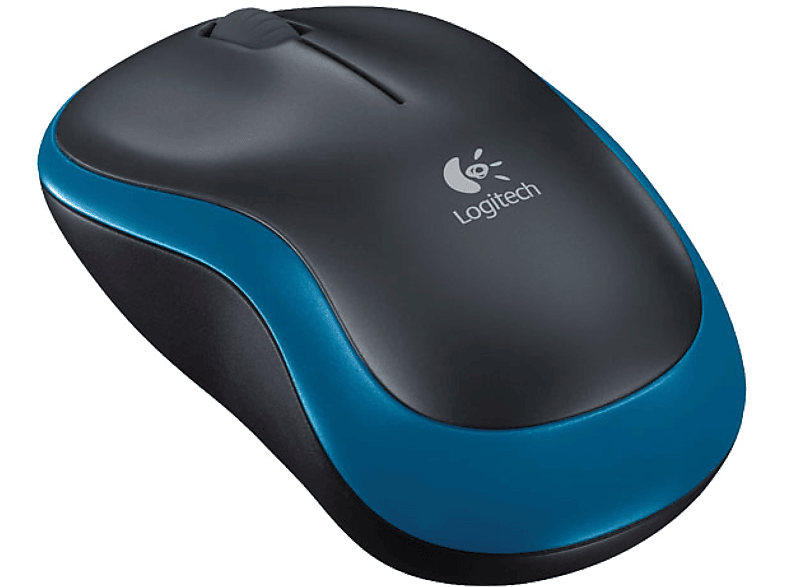 Logitech M185 USB Alıcılı Kompakt Kablosuz Mouse - Mavi