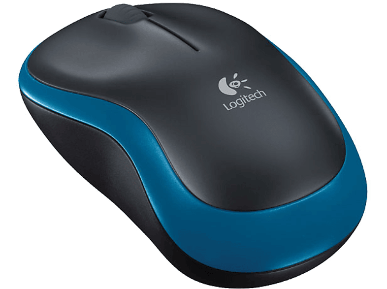 LOGITECH M185 USB Alıcılı Kompakt Kablosuz Mouse - Mavi