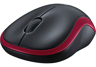 LOGITECH M185 USB Alıcılı Kompakt Kablosuz Mouse - Kırmızı_1