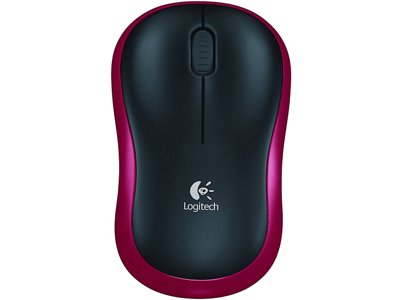 LOGITECH M185 USB Alıcılı Kompakt Kablosuz Mouse - Kırmızı_2