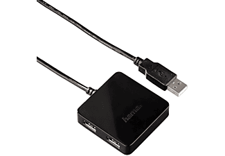 HAMA 12120 USB 2.0 Hub 1:4 Siyah