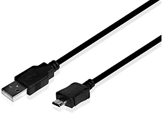 PETRIX PFK500 Micro USB Şarj ve Data Kablosu Siyah
