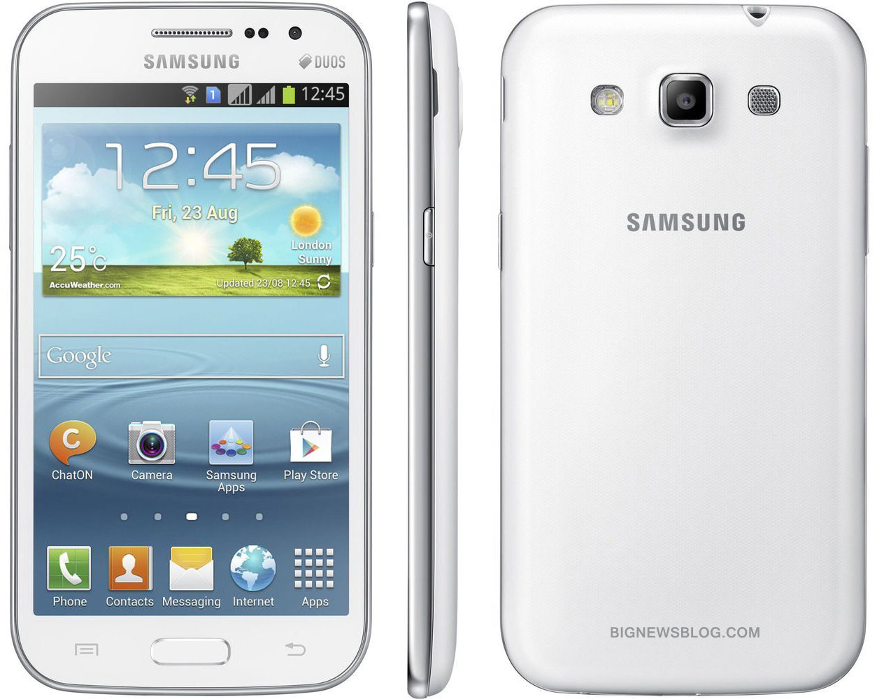 SAMSUNG Galaxy Win i8552 Beyaz Akıllı Telefon